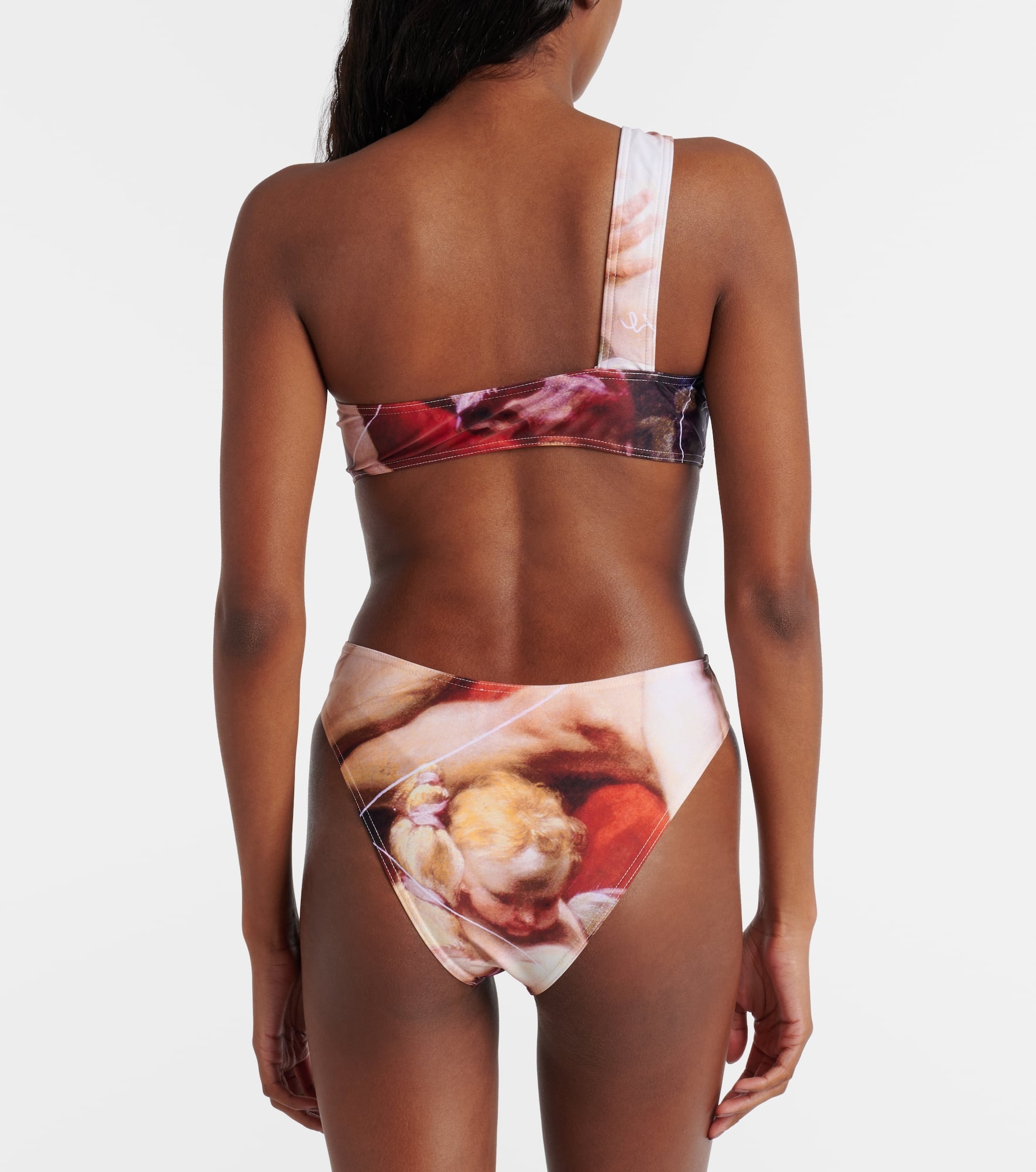 The Kiss one-shoulder swimsuit - 3