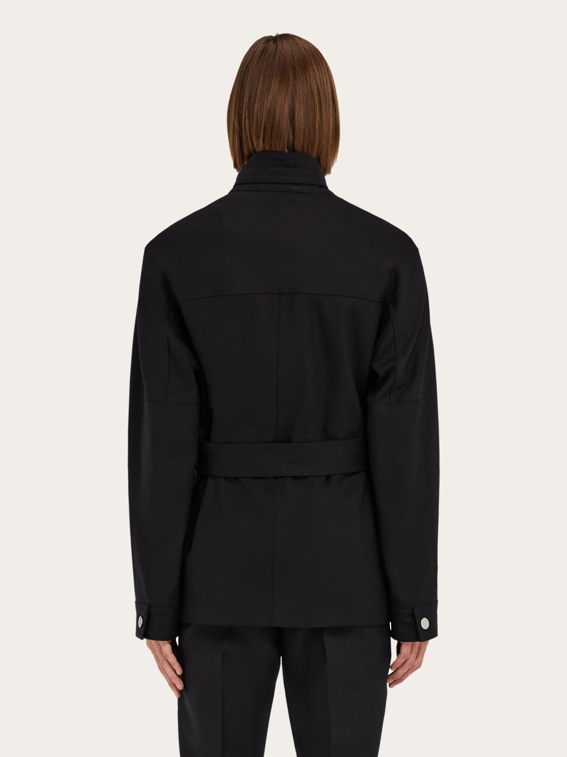 Sahariana with patch pockets - 4