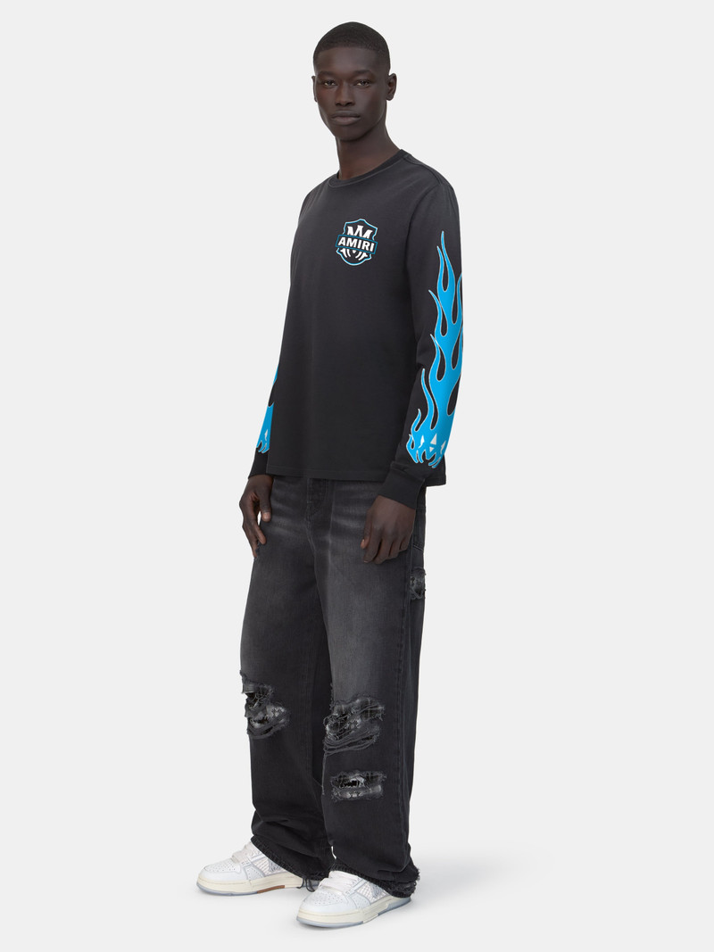 AMIRI EAGLE FLAMES LONG SLEEVE TEE 4