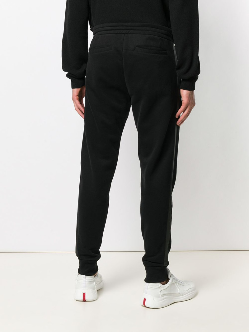 contrast logo track pants 4