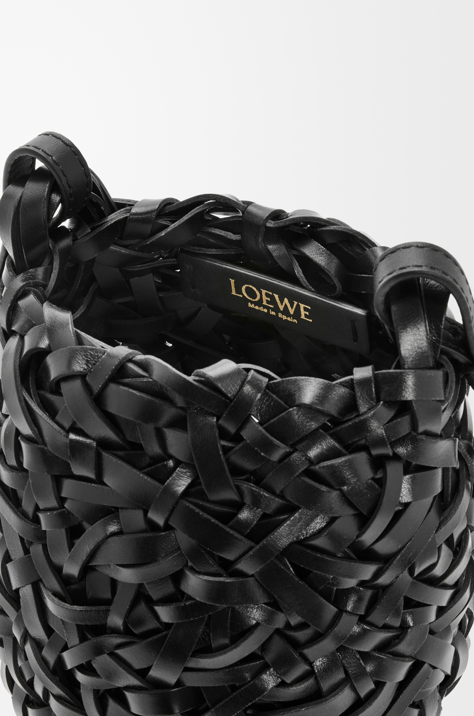 Small Nest Basket bag in calfskin - 7