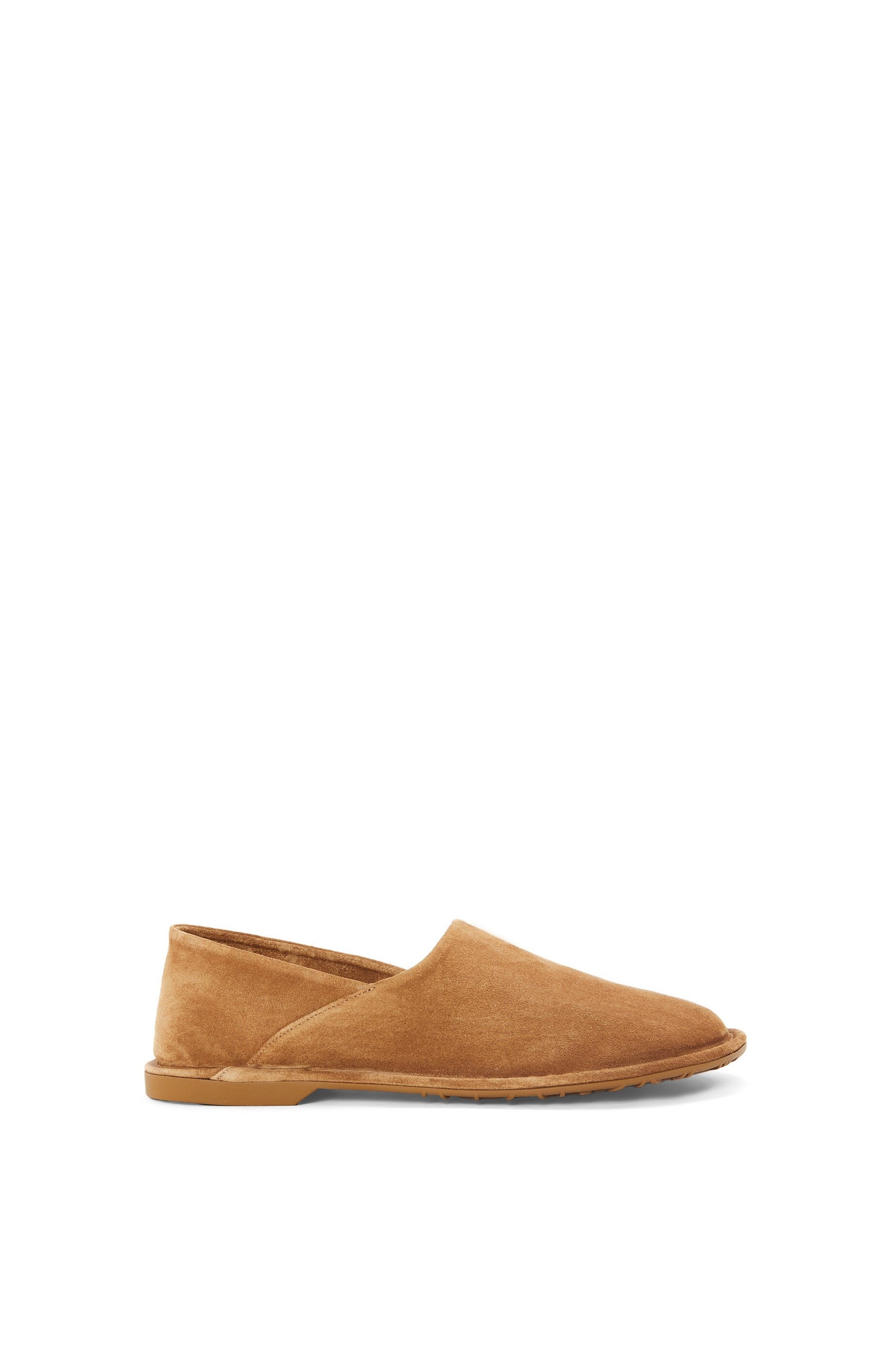 Folio slipper in suede calfskin - 1