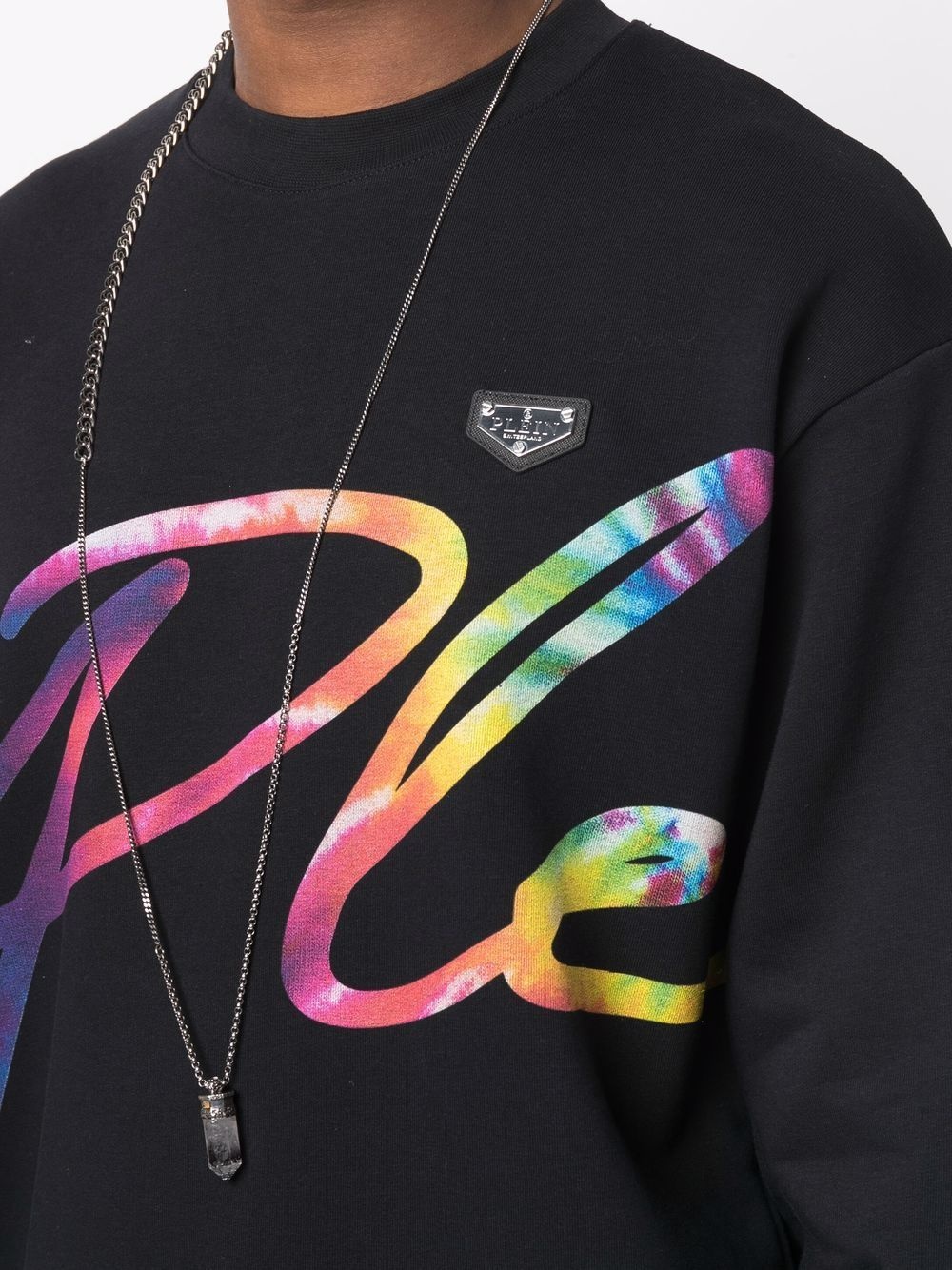 logo-print crew-neck sweatshirt - 5