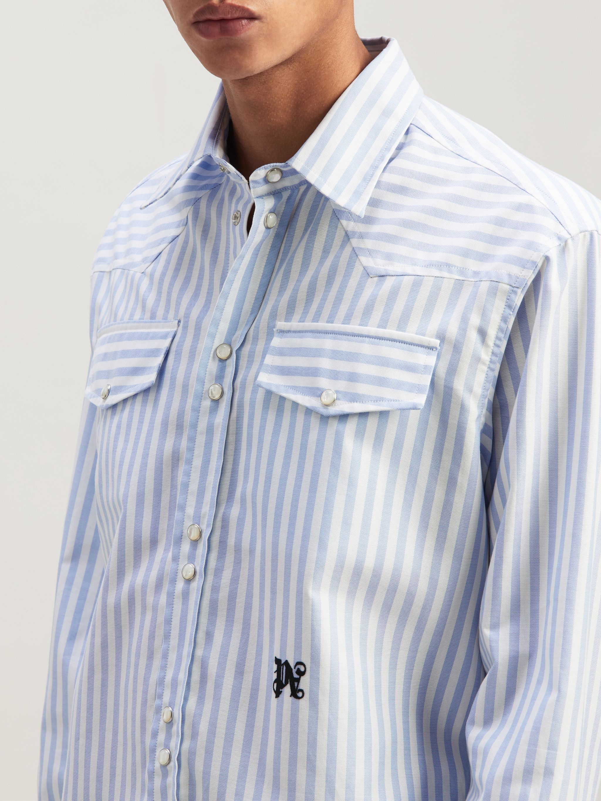 Monogram Striped Shirt - 6