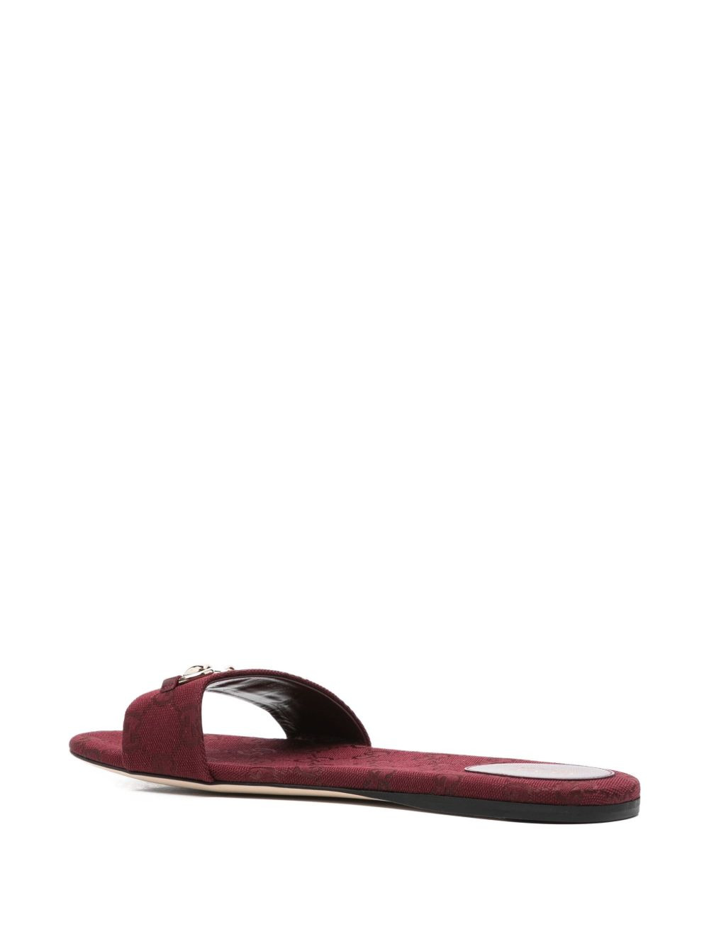 Gucci Women Gg Canvas Sandals - 4