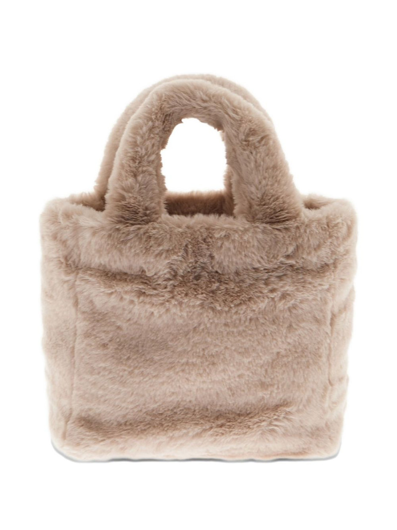 faux-fur top-handle bag 3