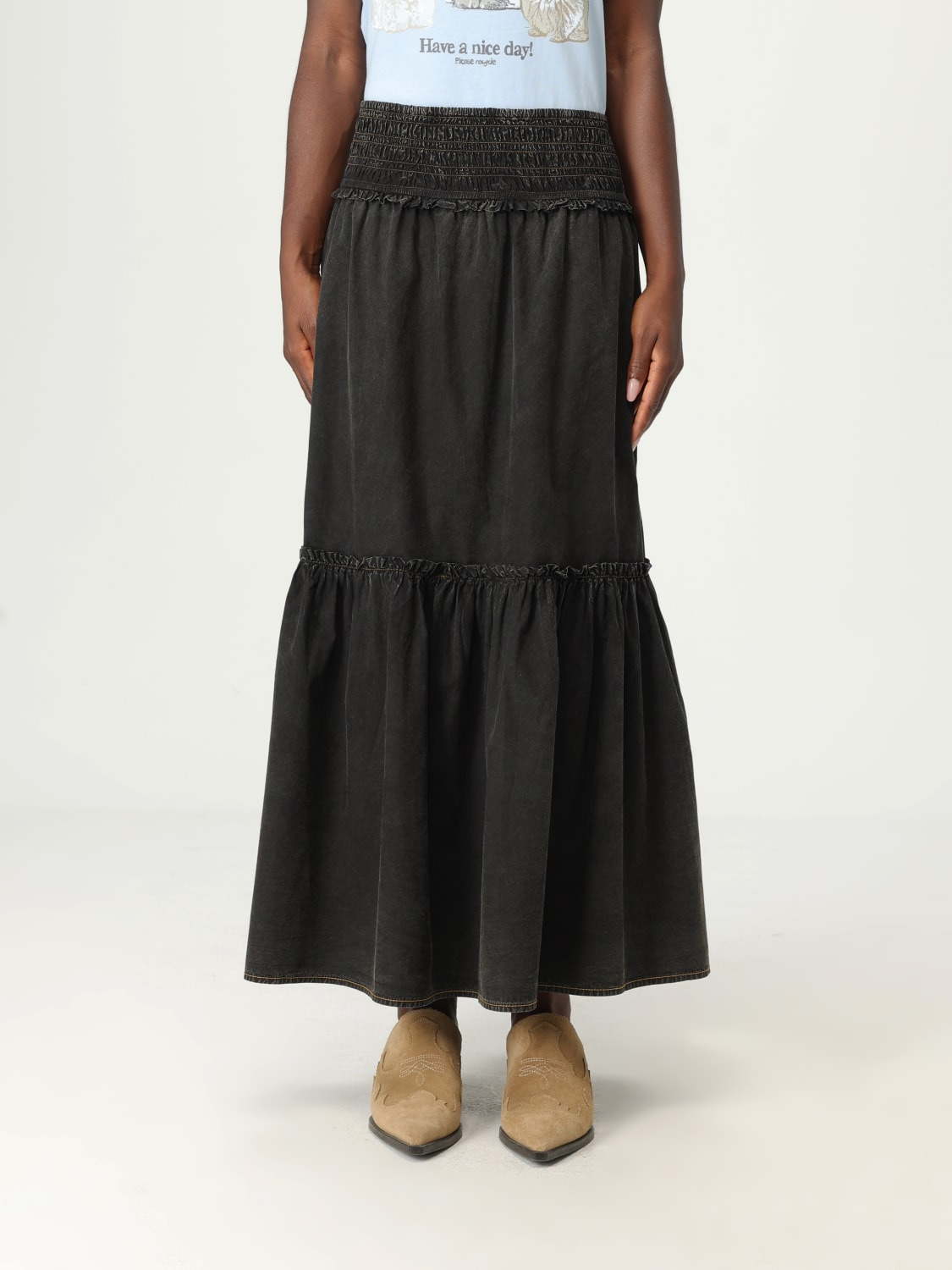 Skirt woman Ganni - 1