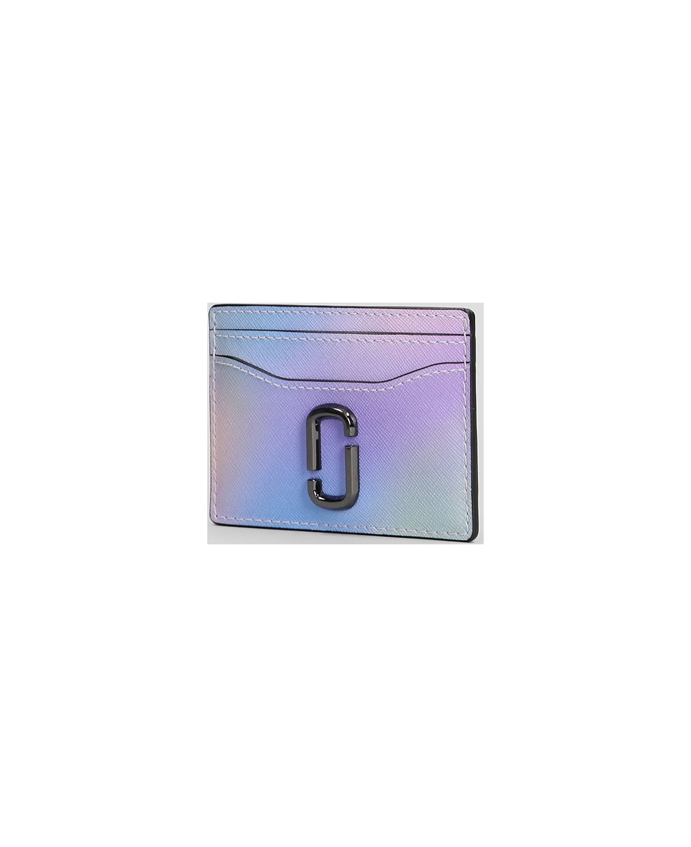 The Card Case Wallet In Multicolor Leather - 2