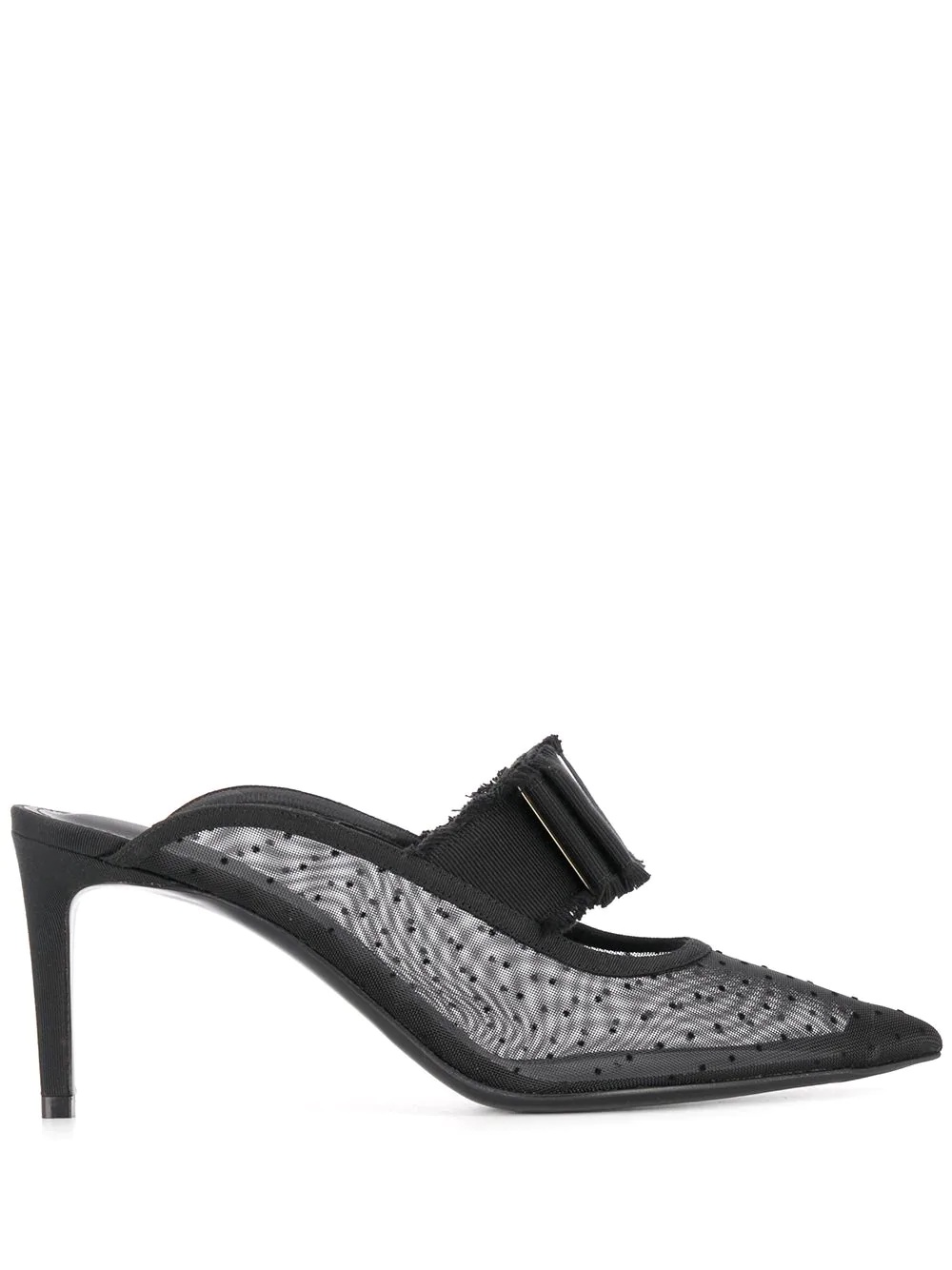 Zelda point d'esprit mesh mules - 1