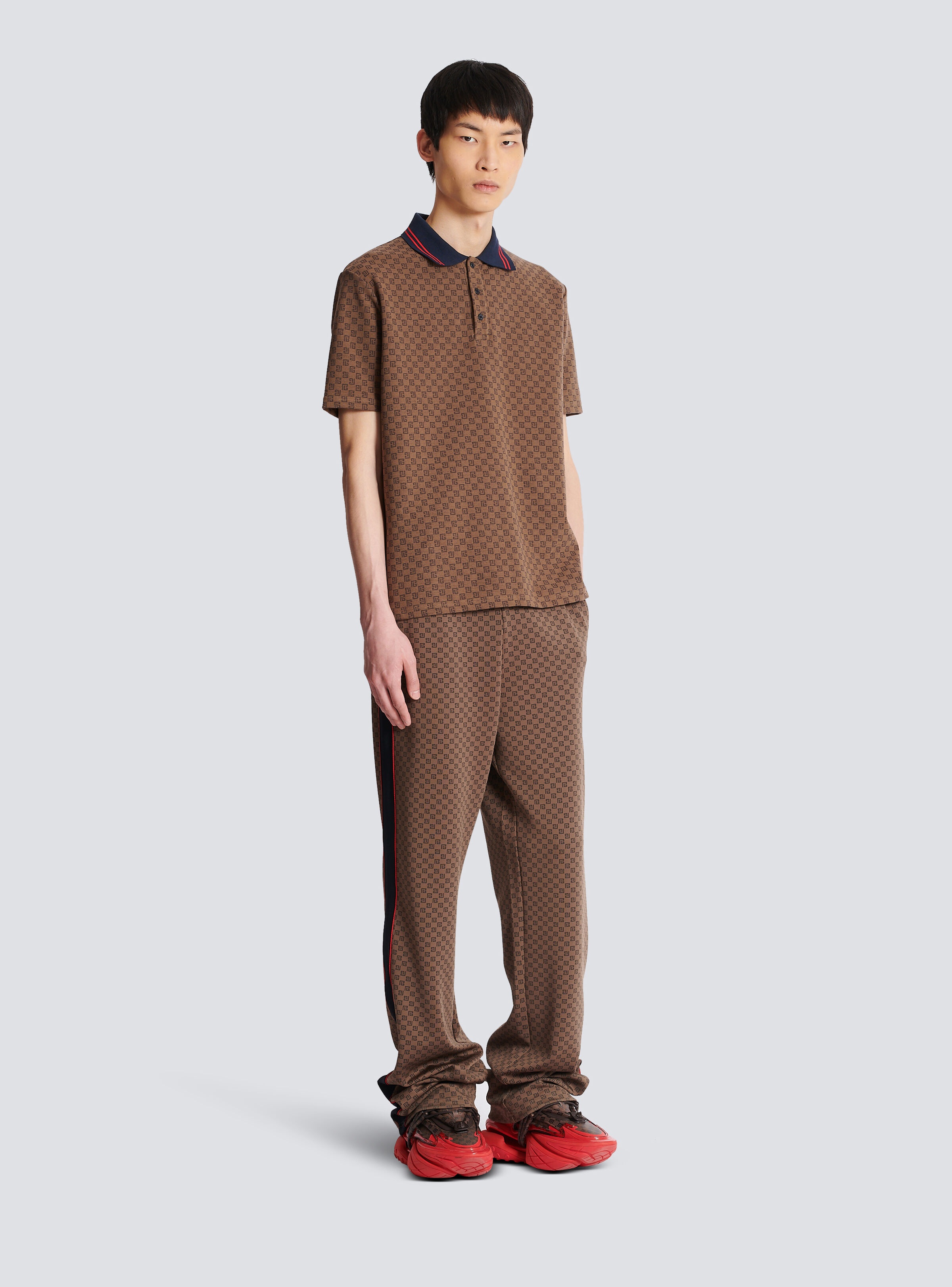Mini monogram jacquard polo - 3