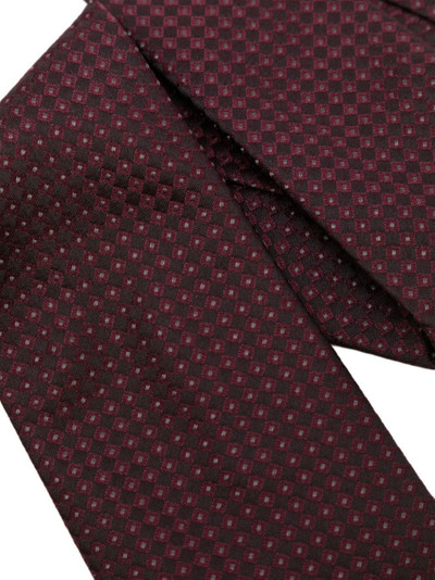 Givenchy patterned-jacquard silk tie outlook