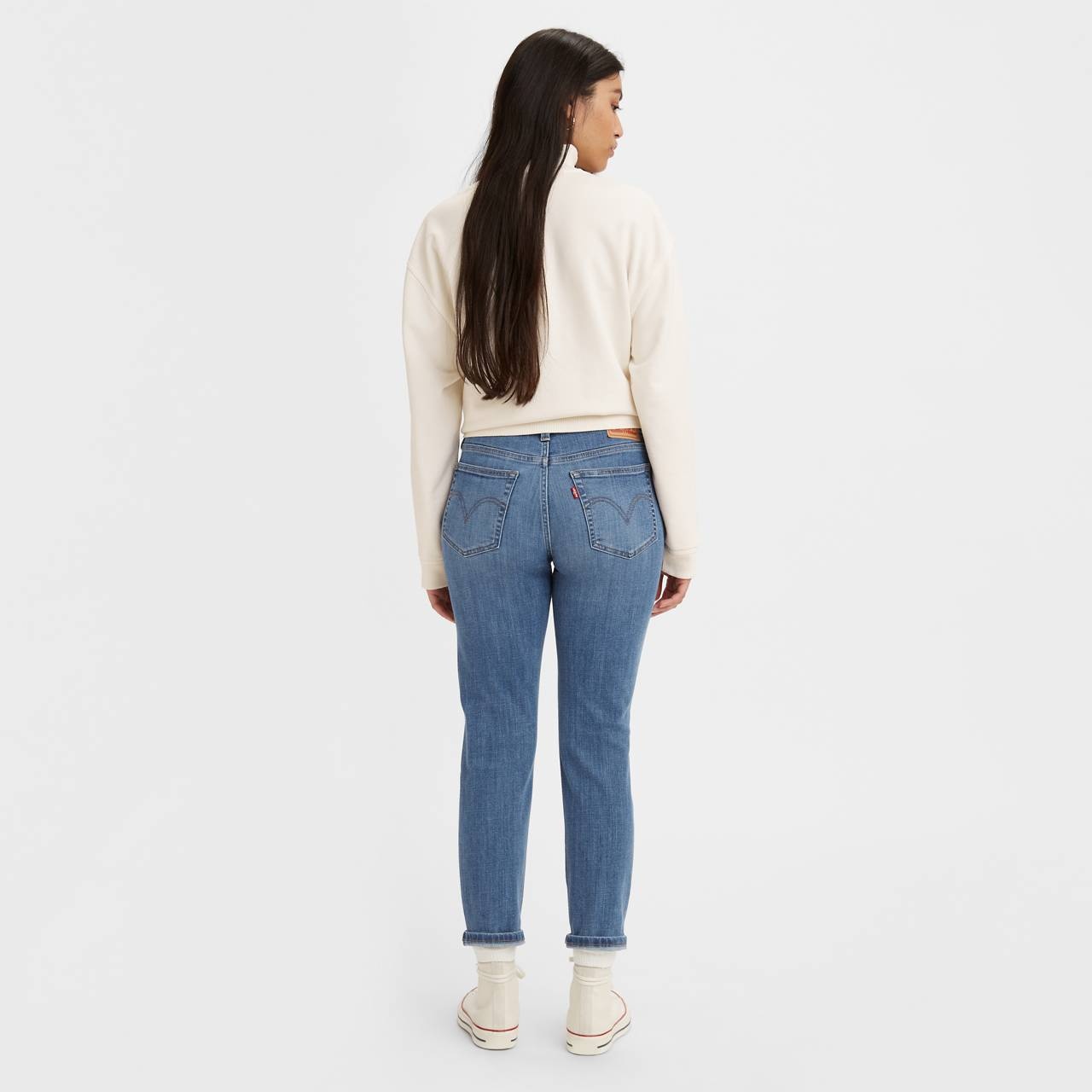 BOYFRIEND MID RISE WOMEN'S JEANS - 4