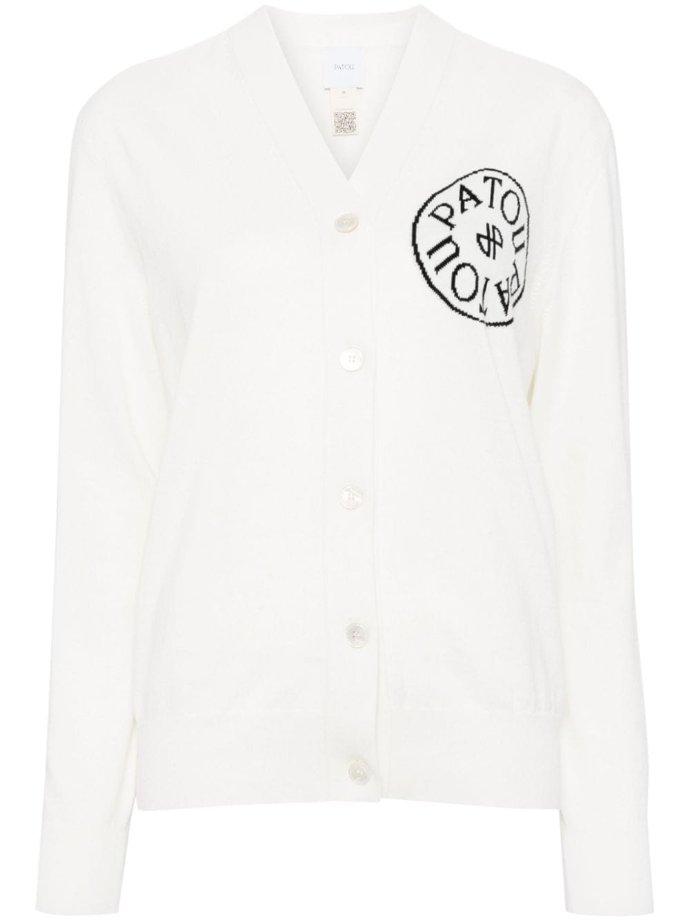 logo cardigan - 1