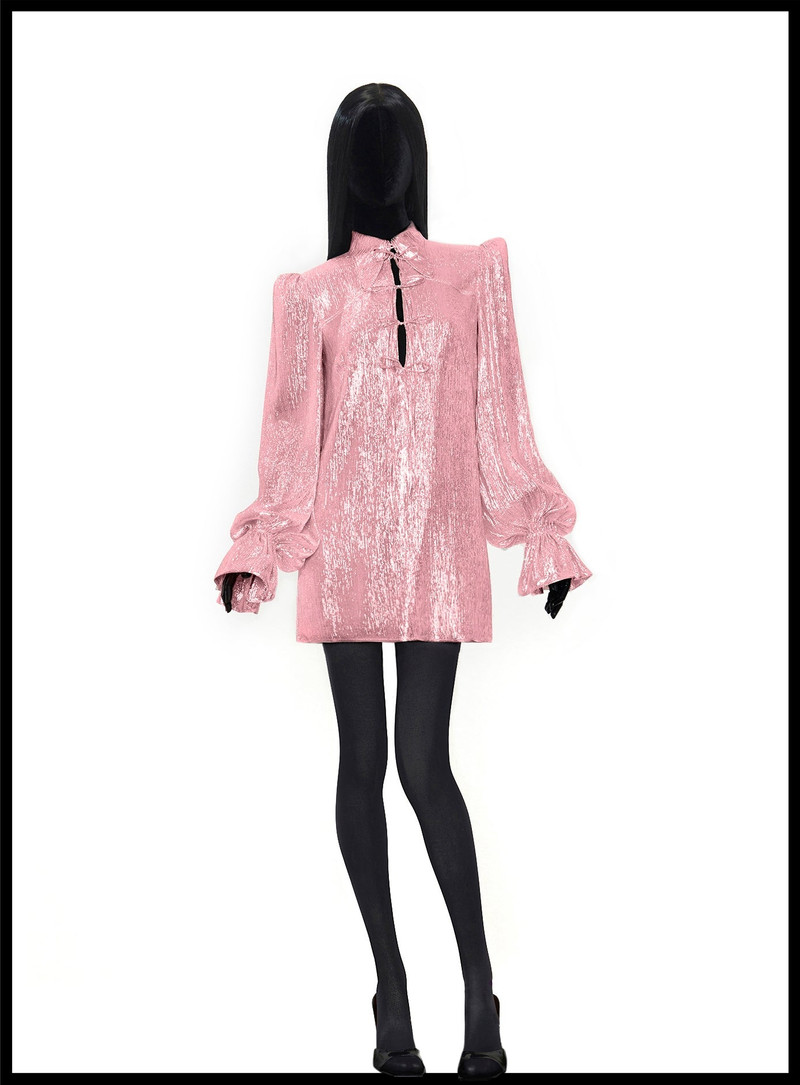 THE BIRD IN A CAGE MINI DRESS 3