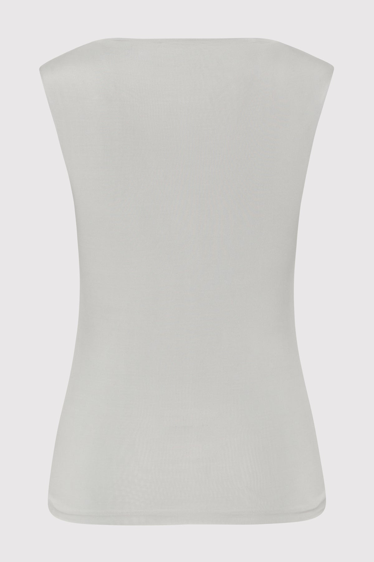 90s Cupro Top - Silver - 6