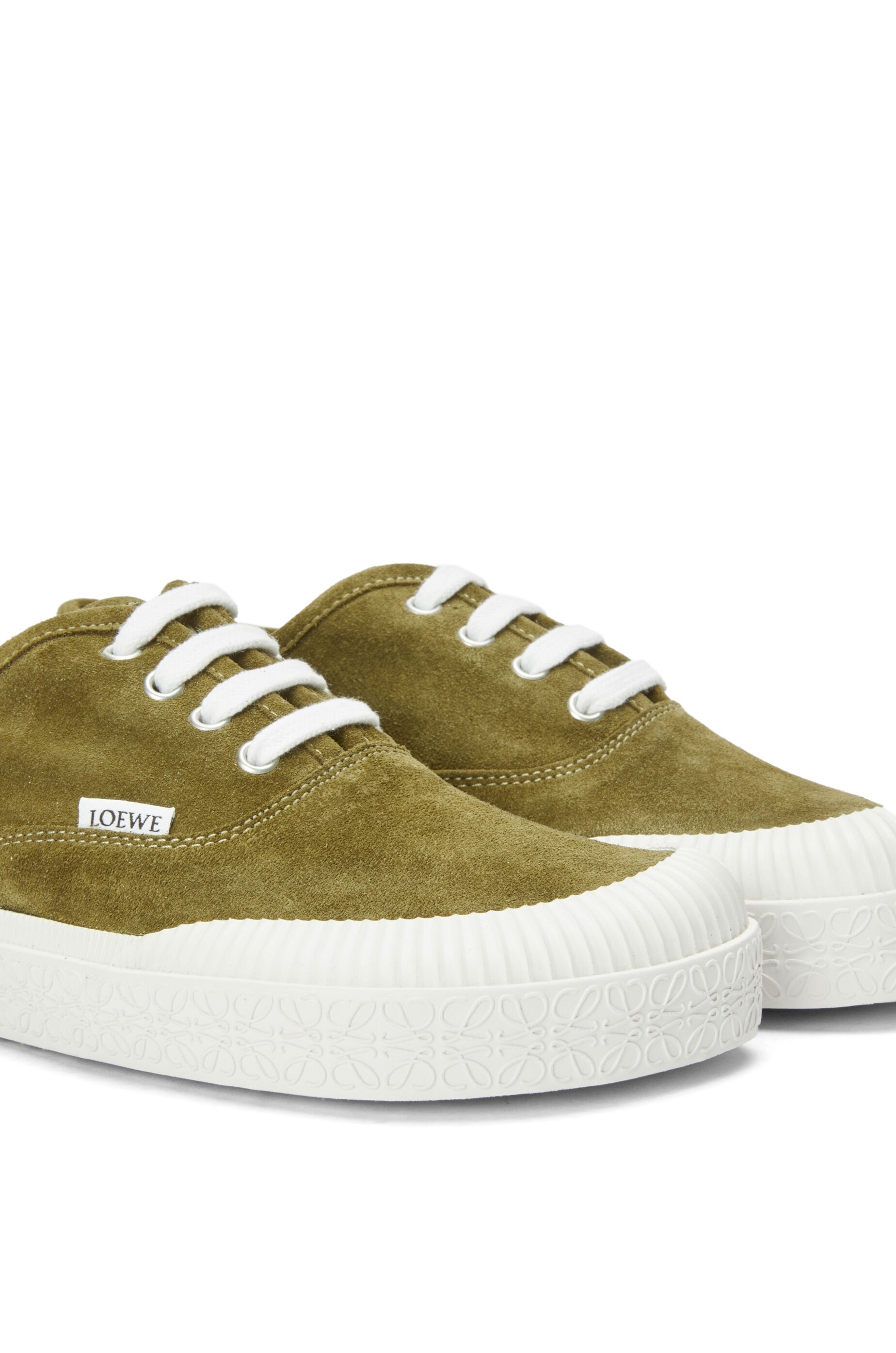 Terra Vulca lace-up sneaker in suede - 4