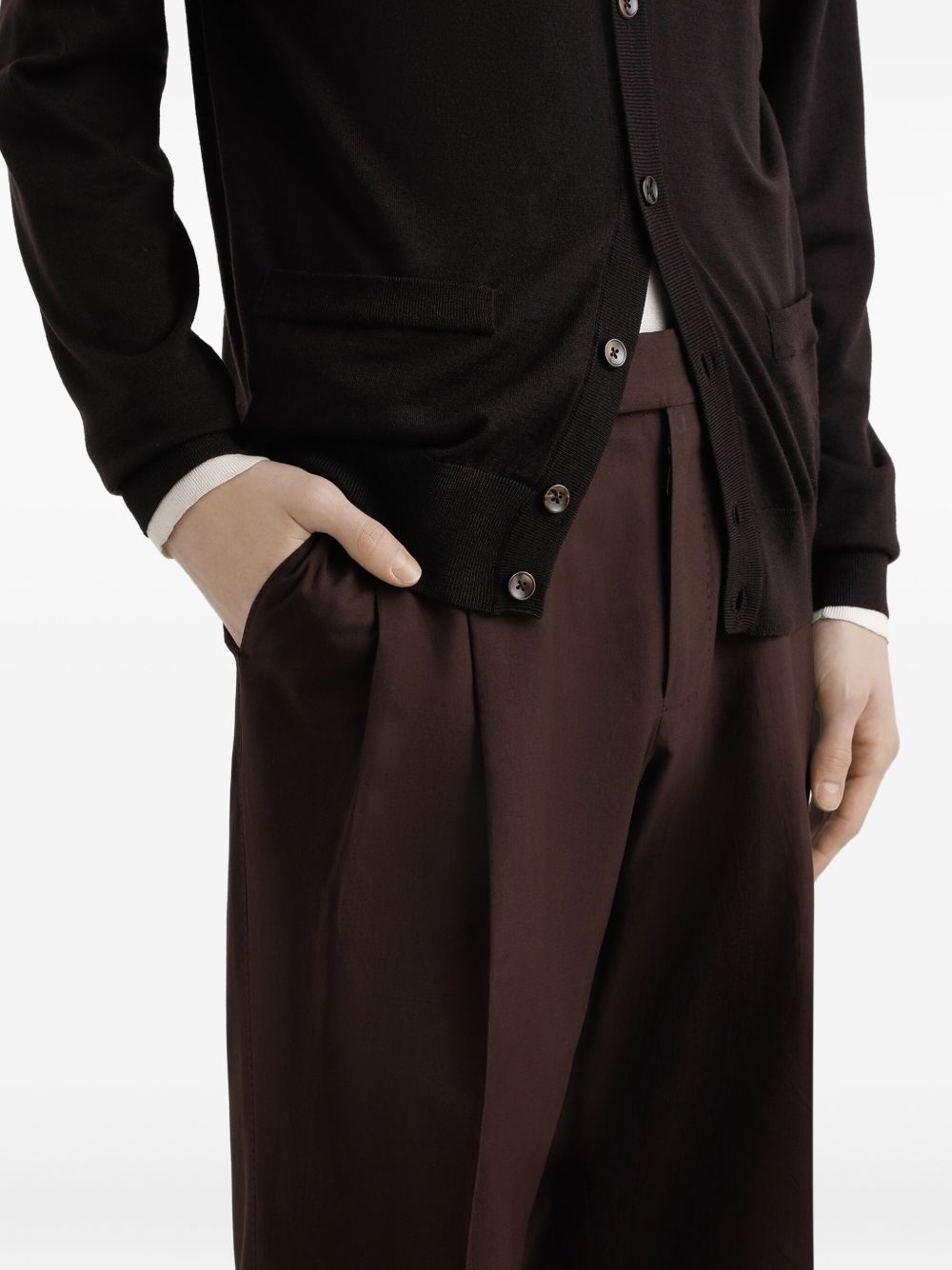 gabardine trousers - 4