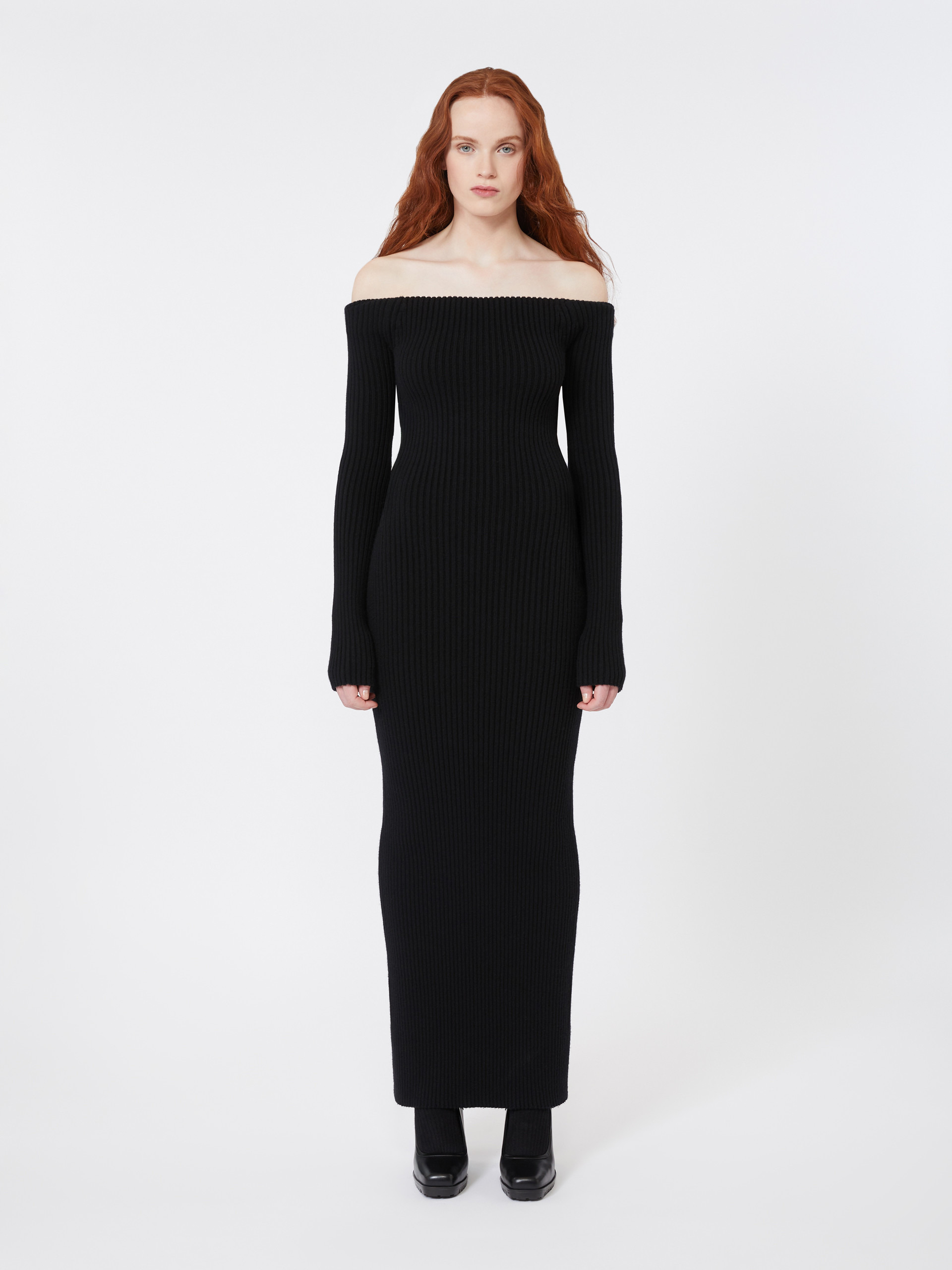 ARNES1234 Wool and cashmere sheath dress - 3