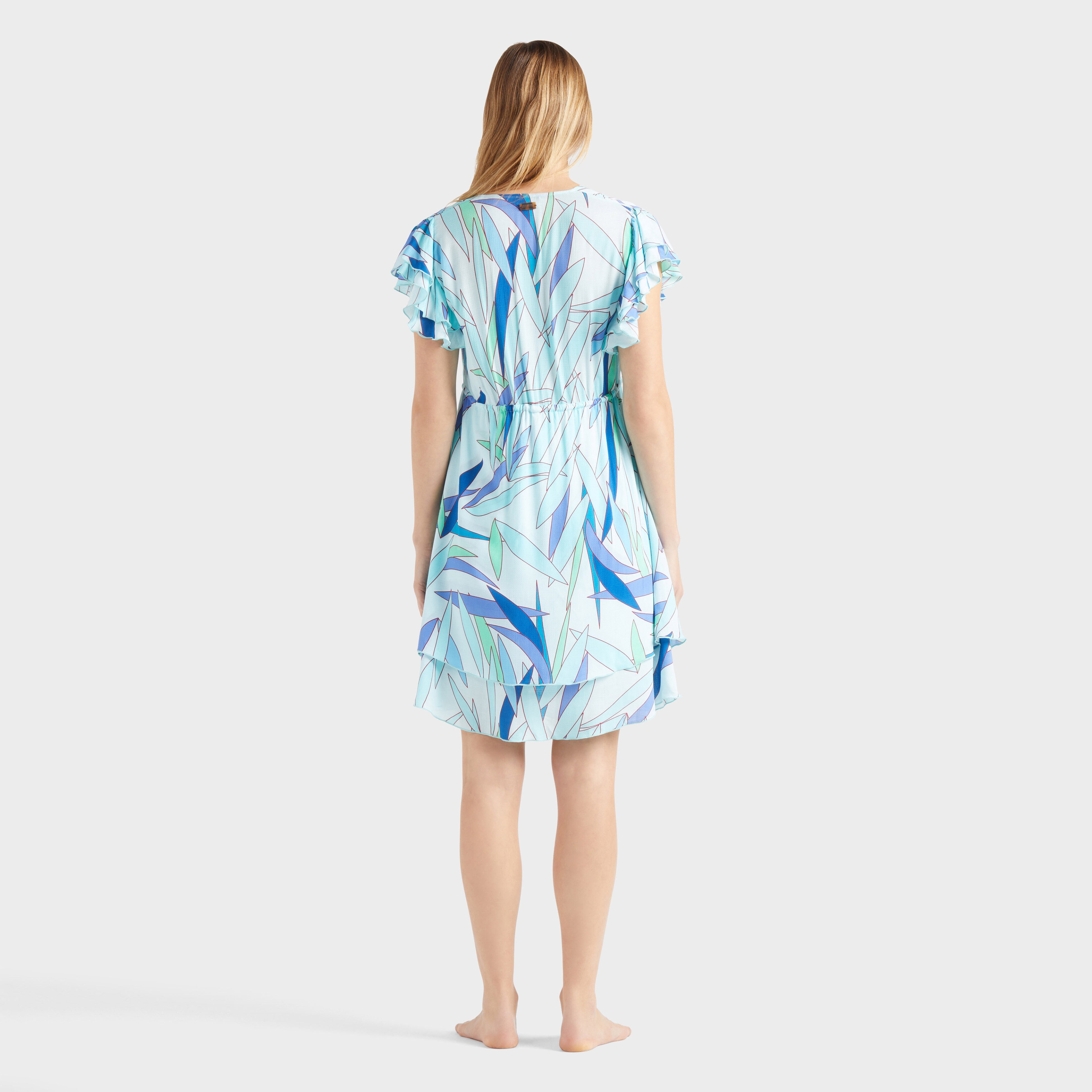Women Short Viscose Dress Madrague - 4