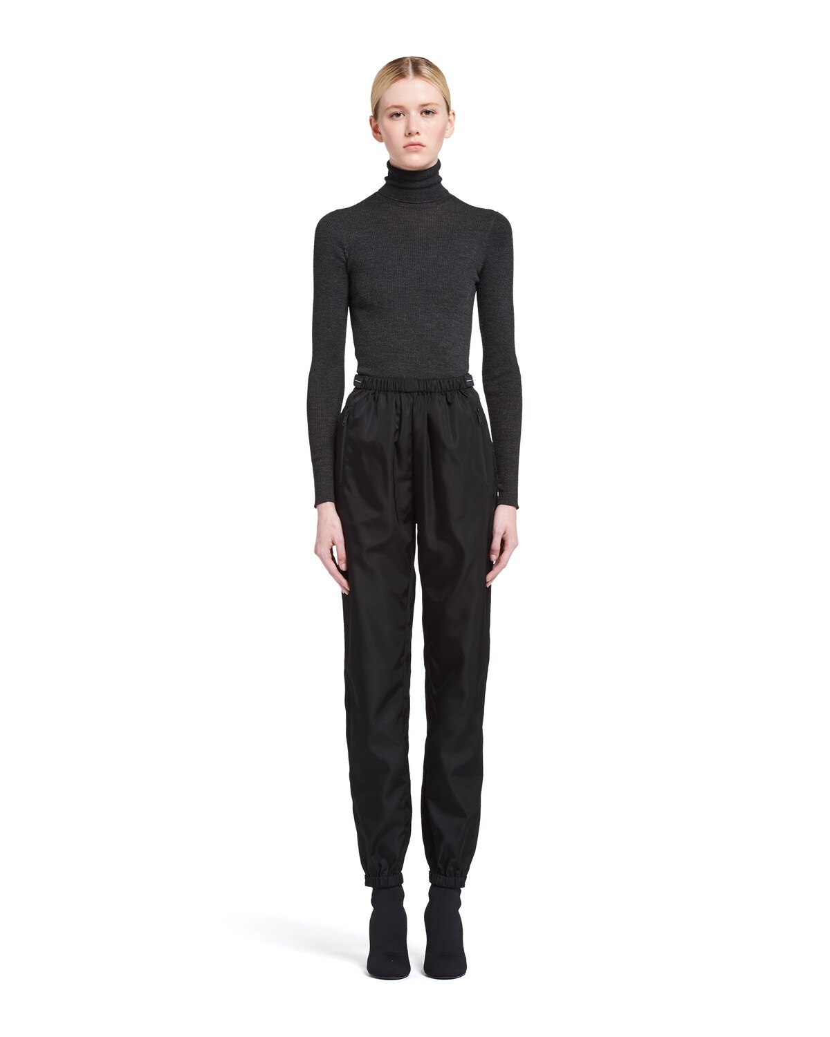 Nylon gabardine trousers - 2