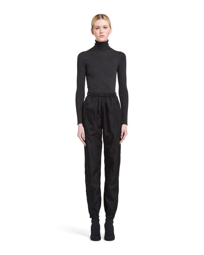 Prada Nylon gabardine trousers outlook