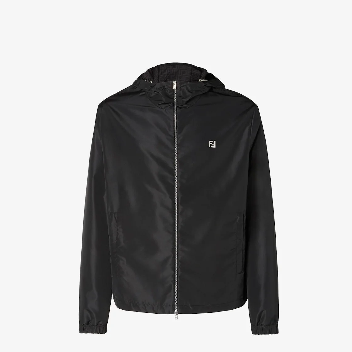 Blouson Black technical fabric blouson - 1