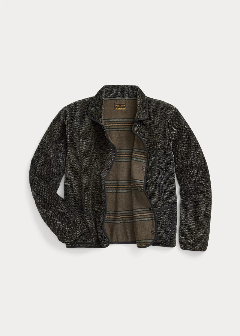 Tweed-Print Corduroy Jacket 3