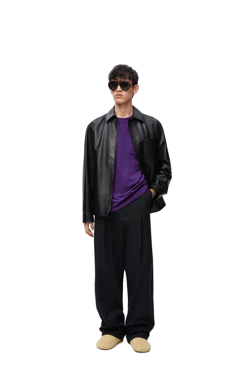 Loewe Overshirt in nappa lambskin outlook