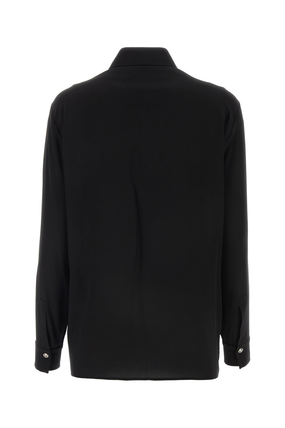Black crepe shirt - 2