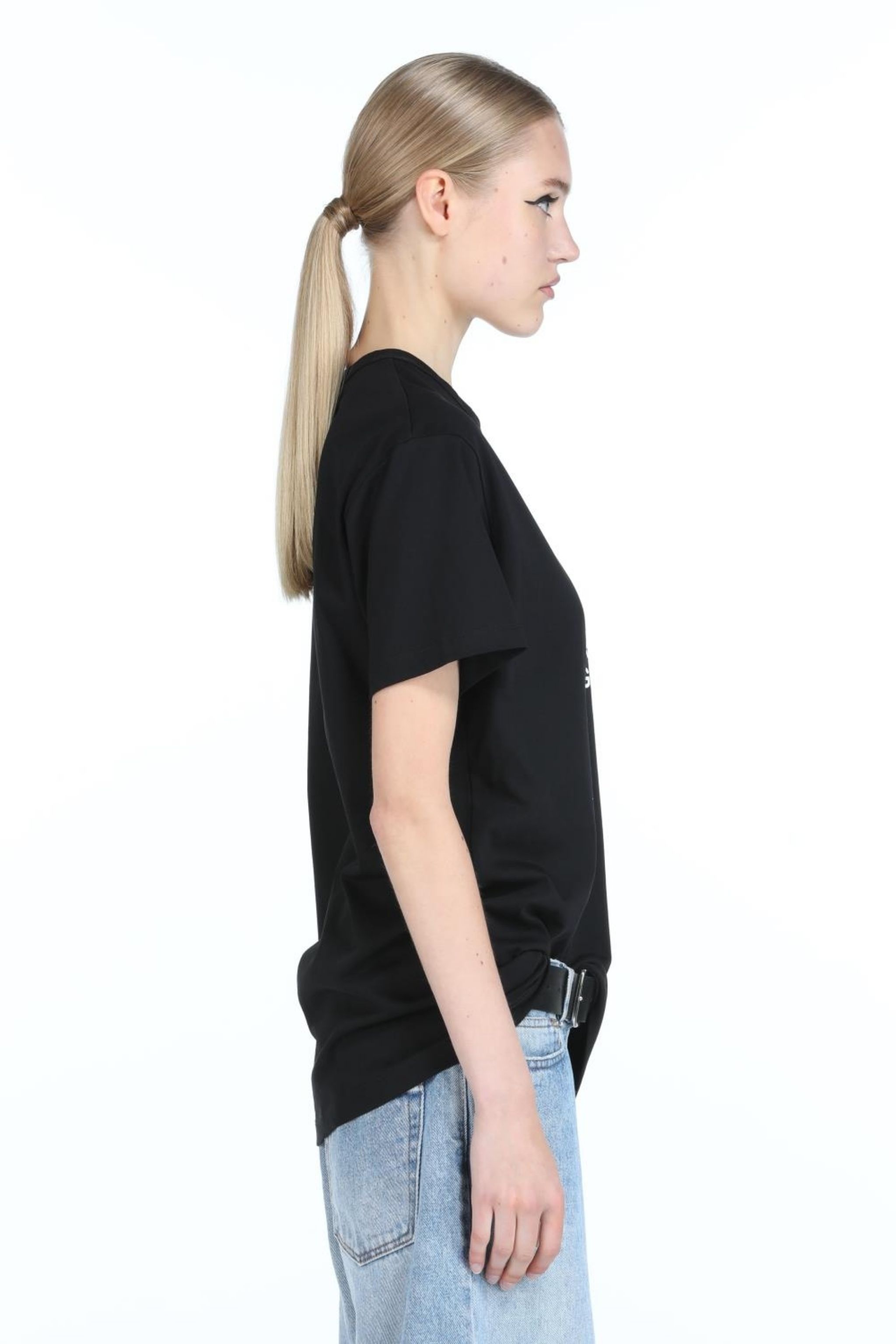 SLOGAN-PRINT COTTON T-SHIRT - 3
