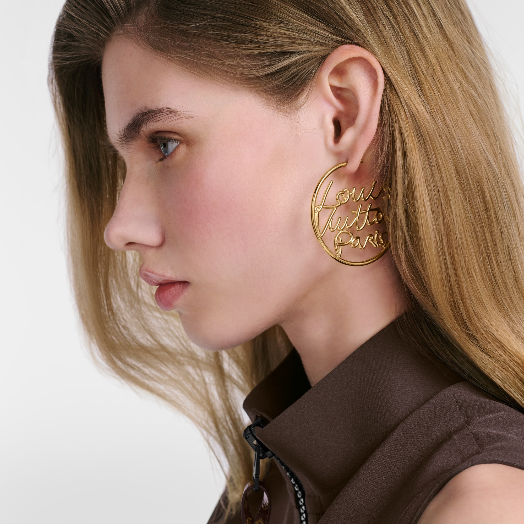 LV Script Earrings - 4