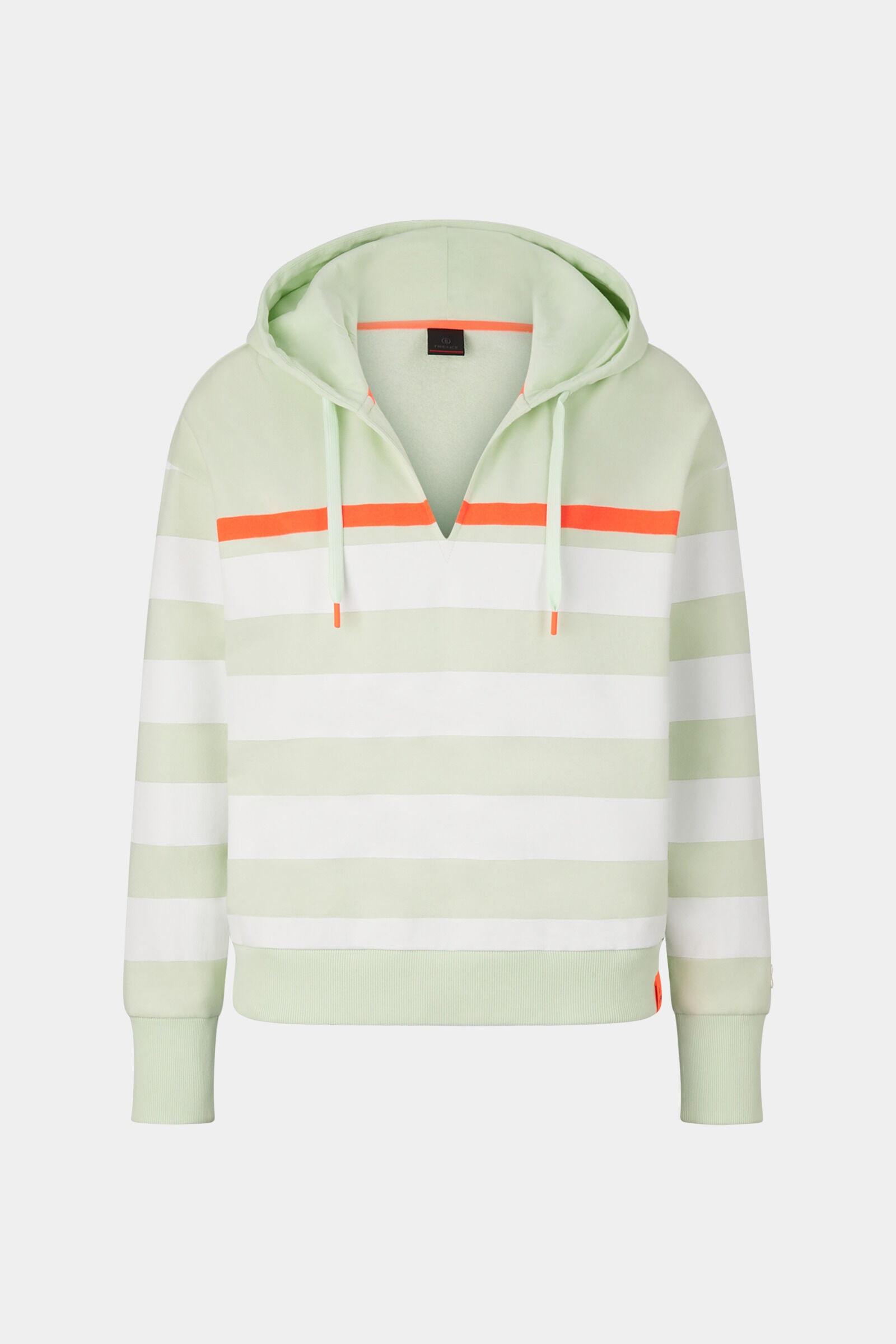 Dawn Hoodie in Light green/White - 1