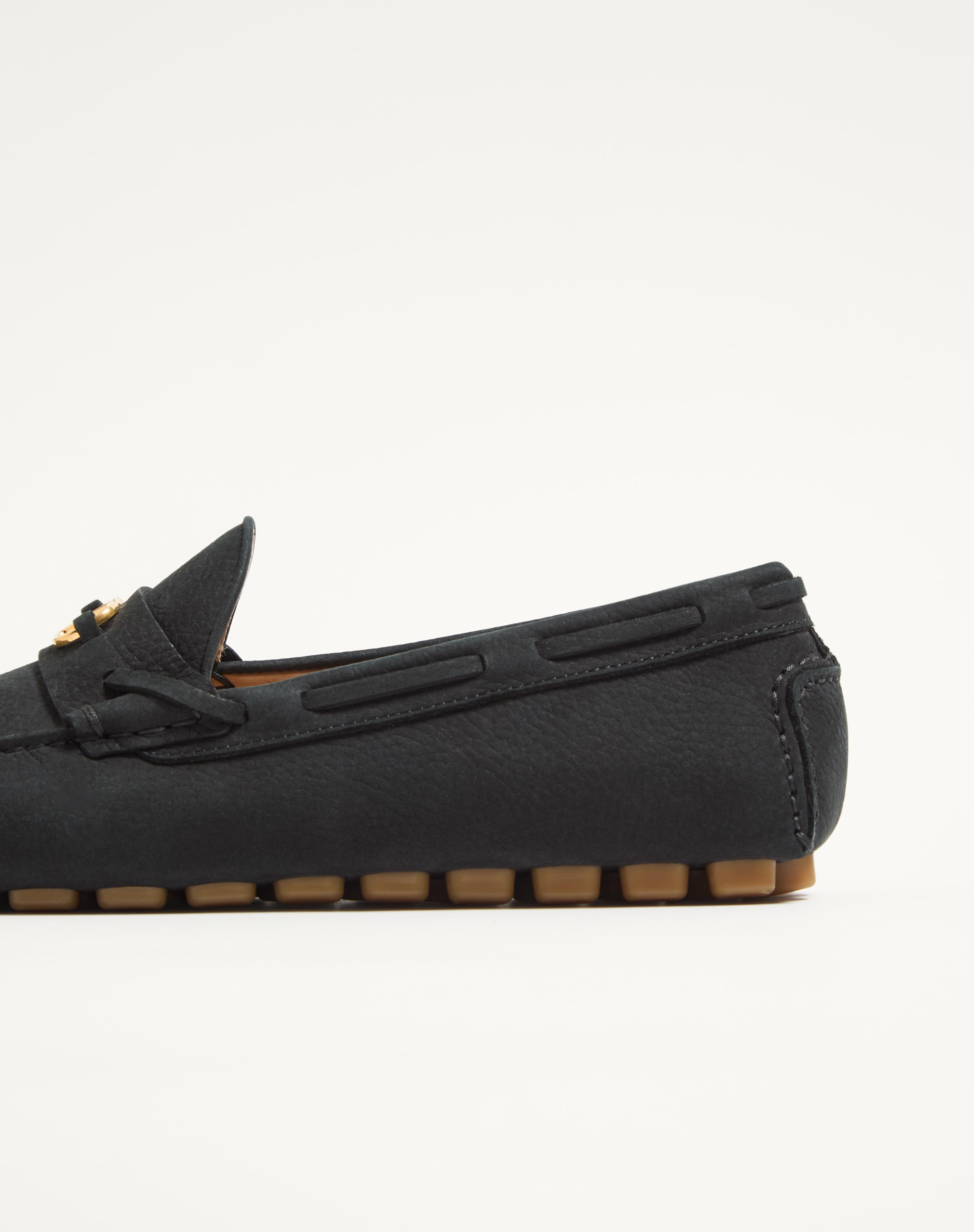 DRIVER FASTAWAY LOAFER IN DEERSKIN SUEDE - 7