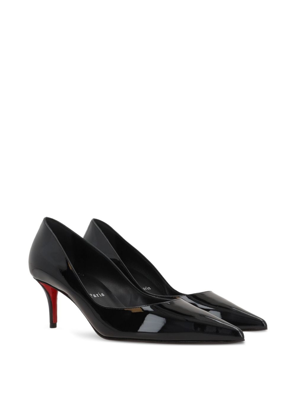 Miss Z 60MM leather pointed-toe pumps - 2