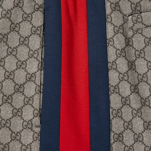 GG technical jersey shorts with Web - 7