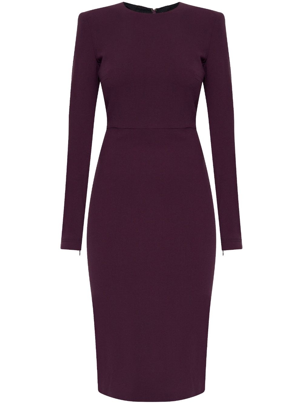 long-sleeve T-shirt dress - 1