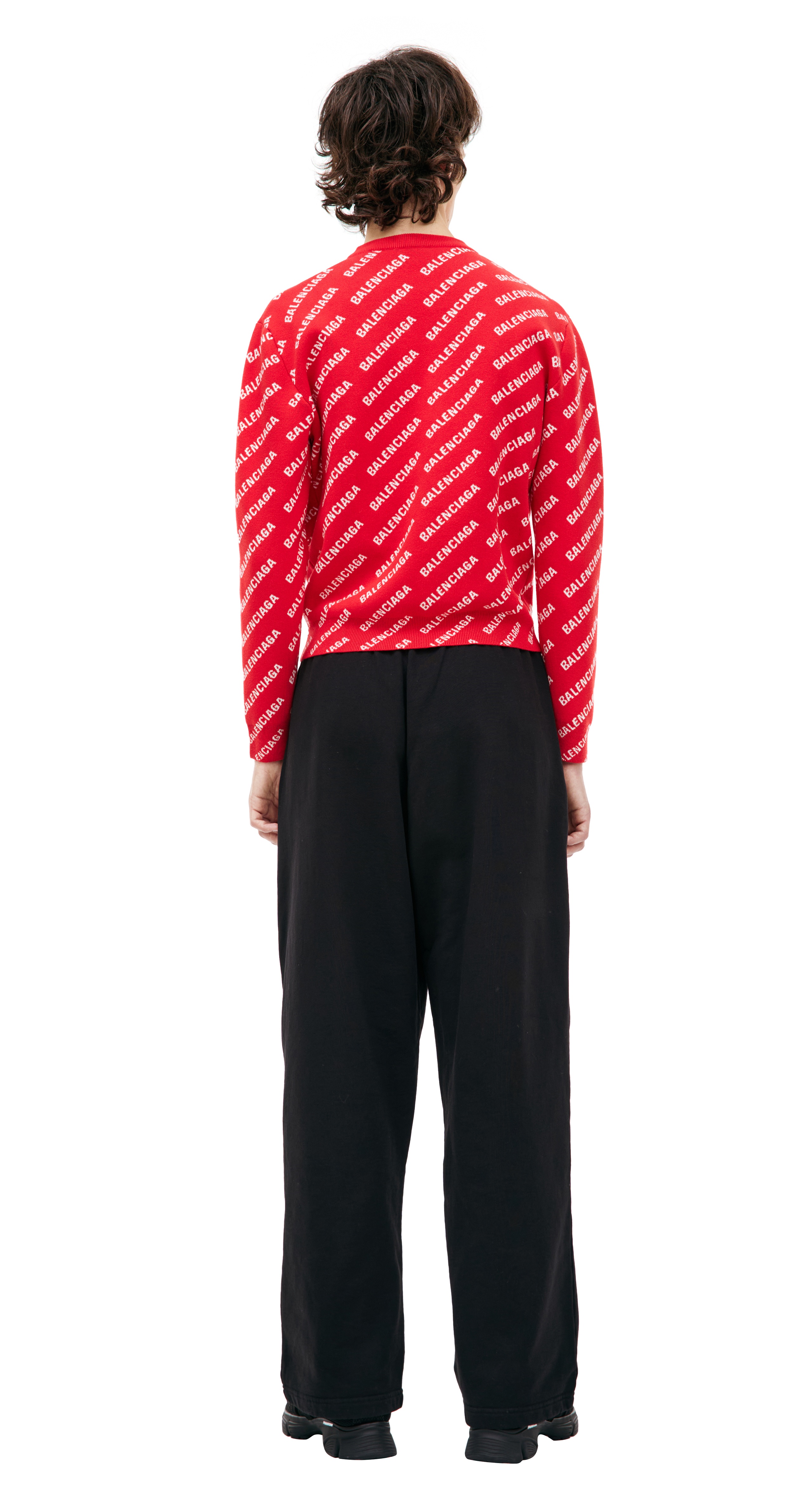 RED LOGO SWEATER - 3