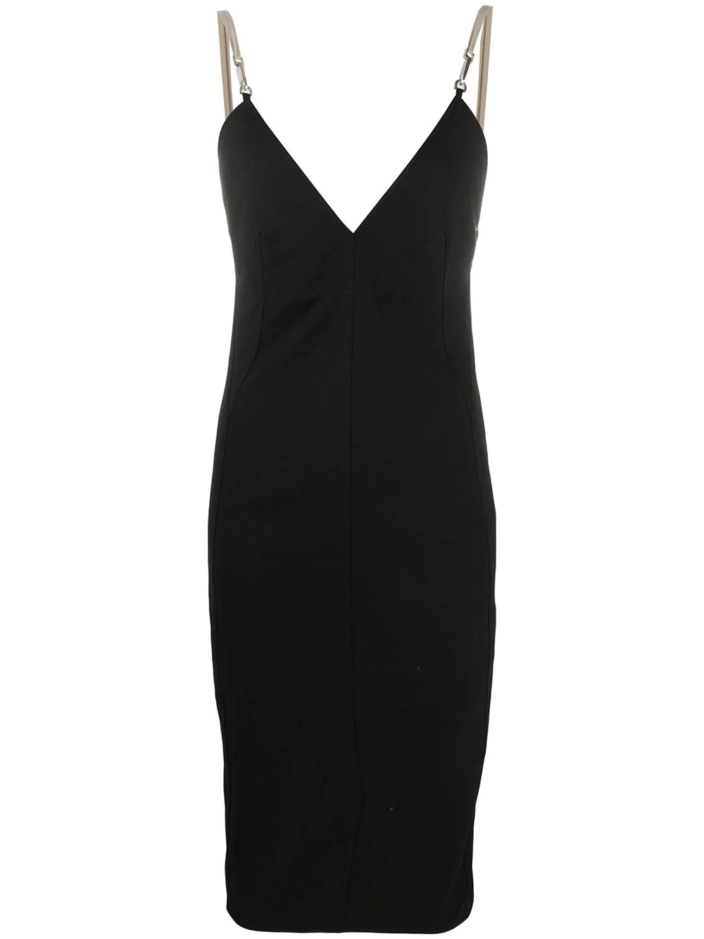 slim-fit midi dress - 1