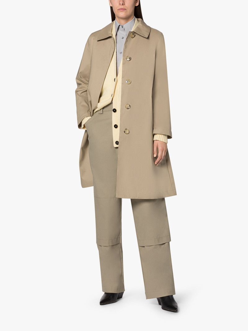 Mackintosh TARTAN BANTON FAWN RAINTEC COTTON COAT outlook