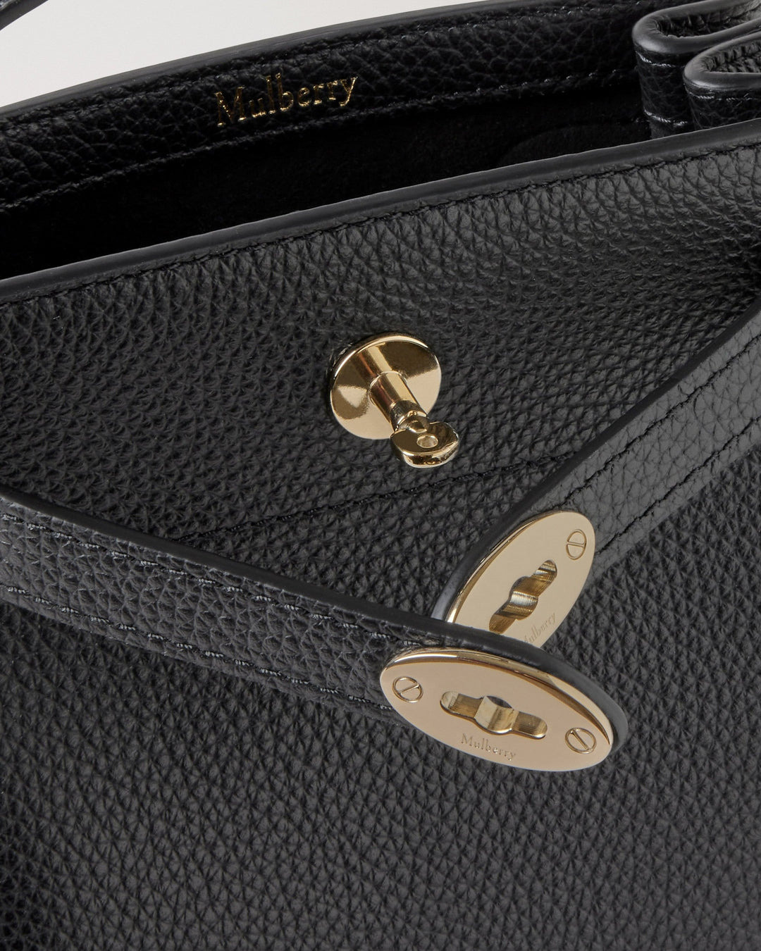 Mini Islington Bucket Black Small Classic Grain - 6