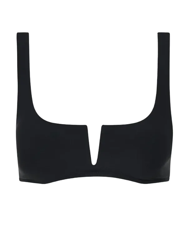 Clio Bikini Top in Black - 1