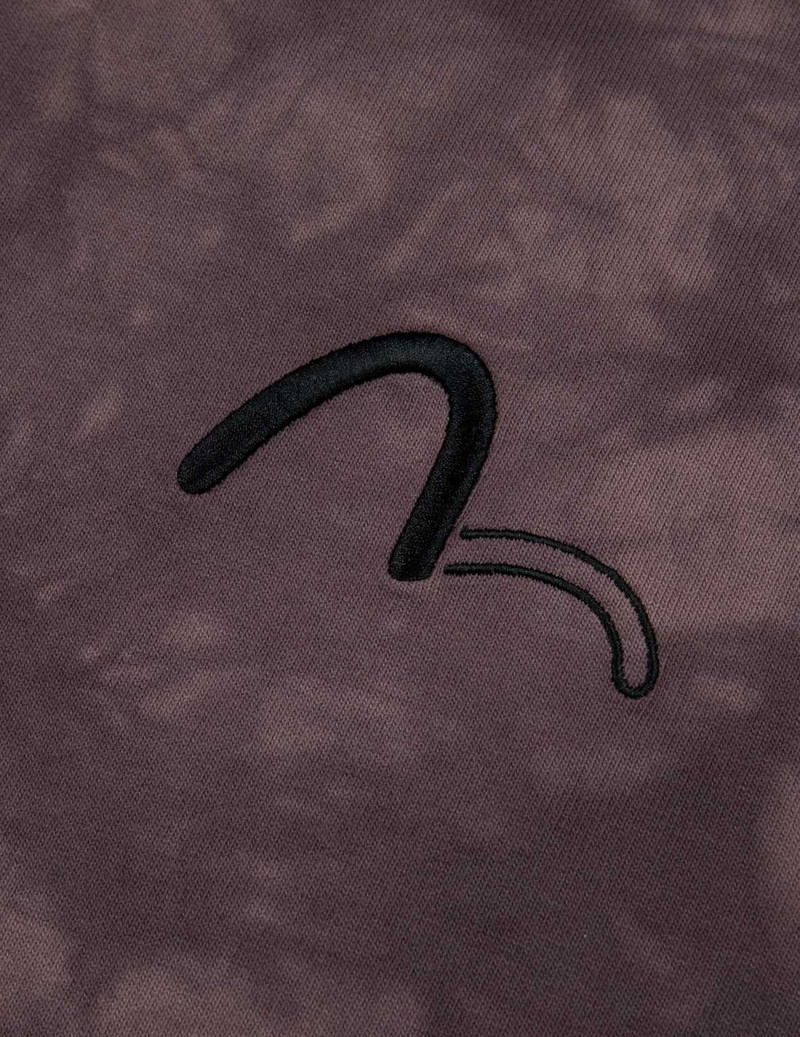 Tie-Dye with Seagull Embroidery Loose Fit T-Shirt 8