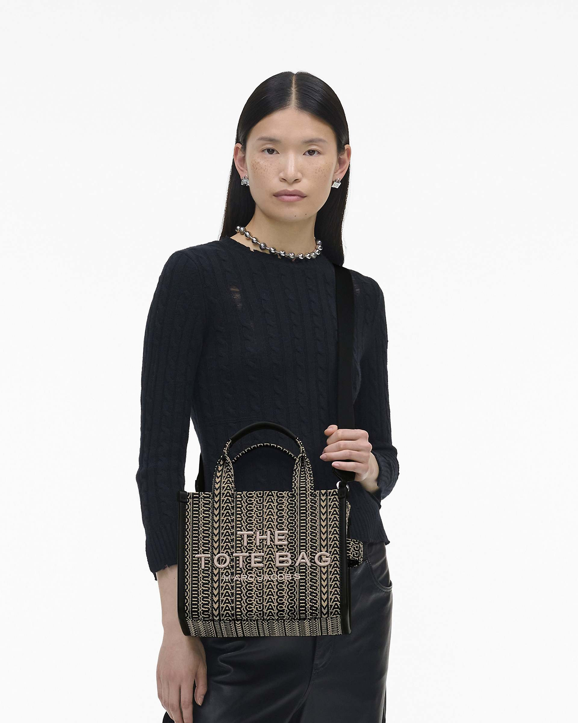 THE MONOGRAM JACQUARD SMALL TOTE BAG - 2