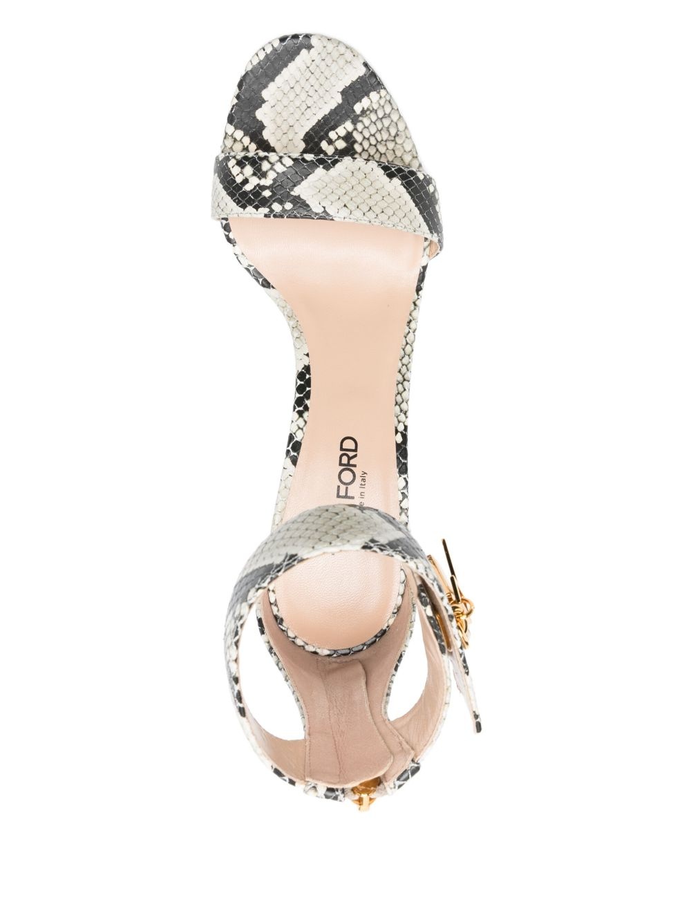 90mm Padlock sandals - 4