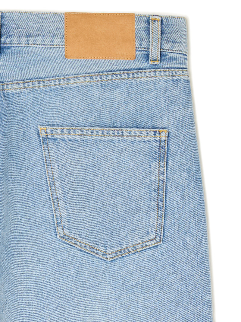 Light Wash Denim Pants 3