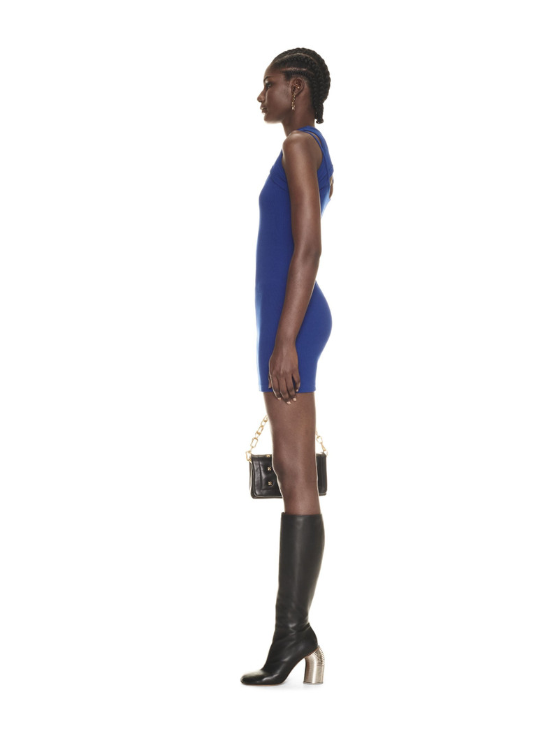 Off Stamp Rib Round Mini Dres 3