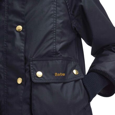 Cropped Beadnell Wax Jacket - Women's - 3