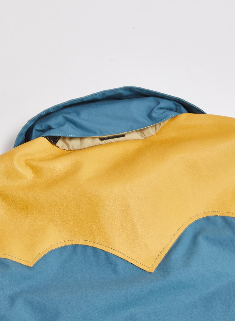 Rocky Mountain Featherbed x Nigel Cabourn Mountain Parka Dry Wax in Blue 5