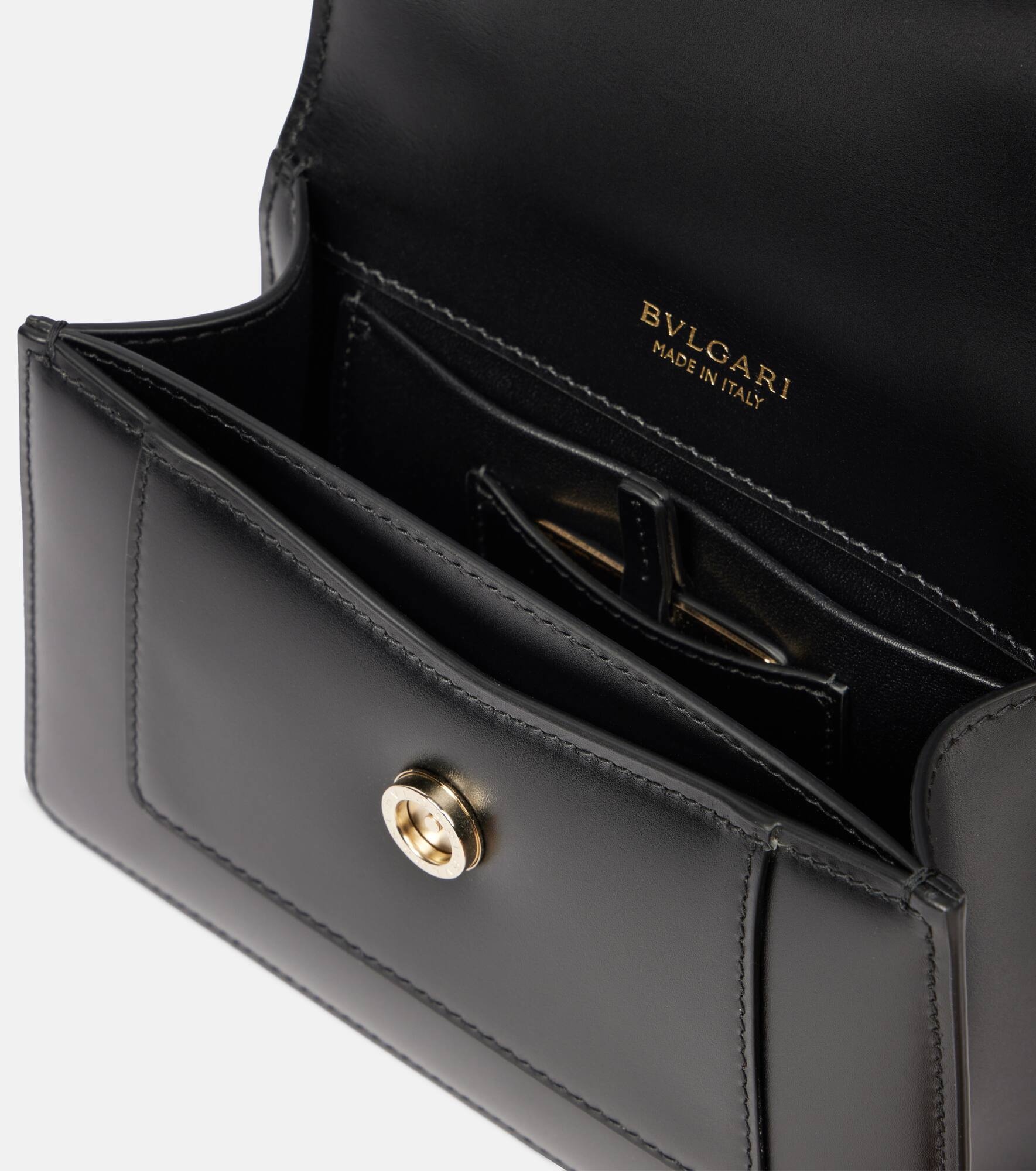 Serpenti Forever Mini leather shoulder bag - 3
