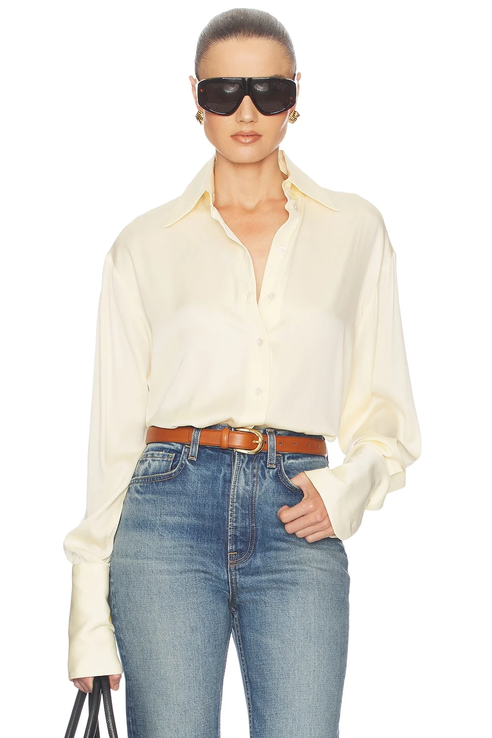 The Relaxed Silk Shirt - 1